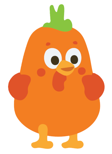 Corry - Maskot Gogobon, karakter wortel yang ceria